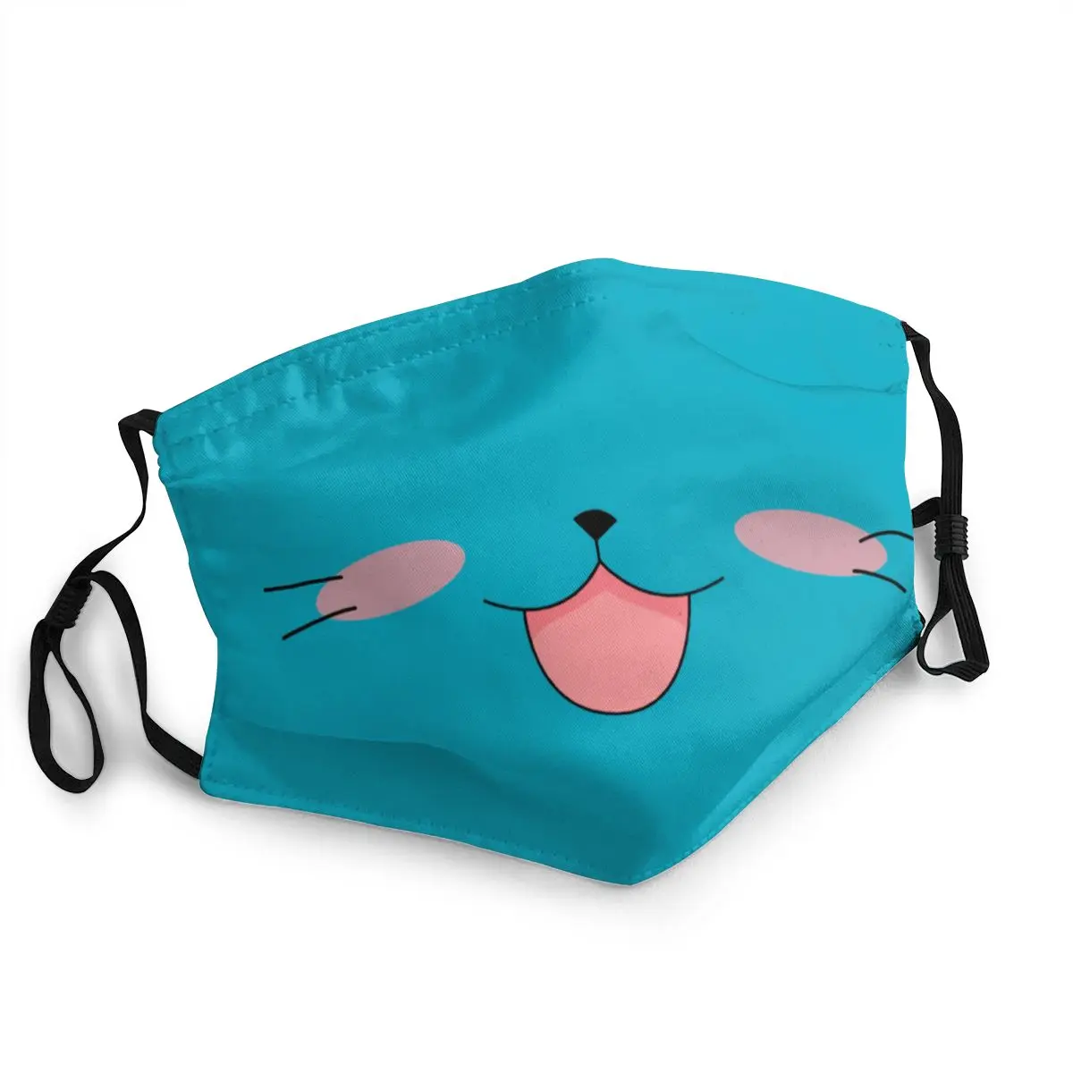 

Дышащая Маска для лица в стиле аниме Fairy Tail Happy Cat, для взрослых, унисекс, манга, защита от пыли, дымки, респиратор