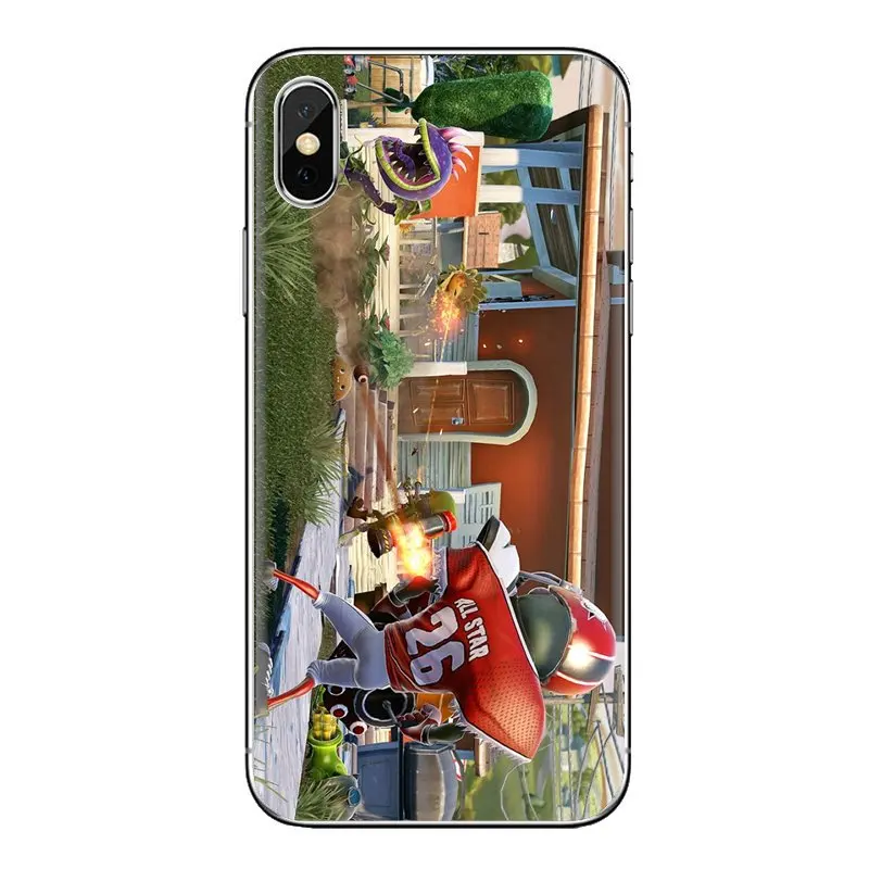 Чехол из ТПУ с популярными игровыми растениями против Зомби для Xiao mi 6 A1 Max x 2 5X 6X Red