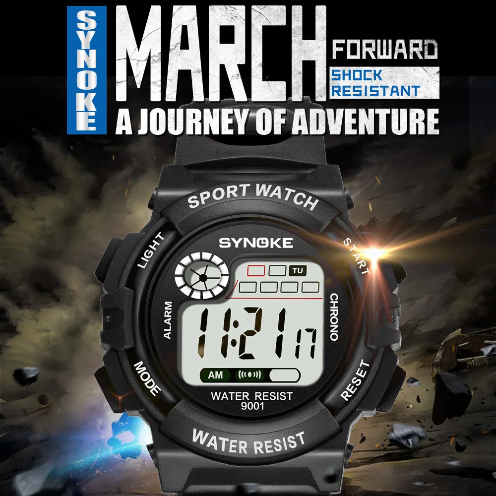 SYNOKE наручные часы для детей детская одежда девочек с аналоговым и цифровым