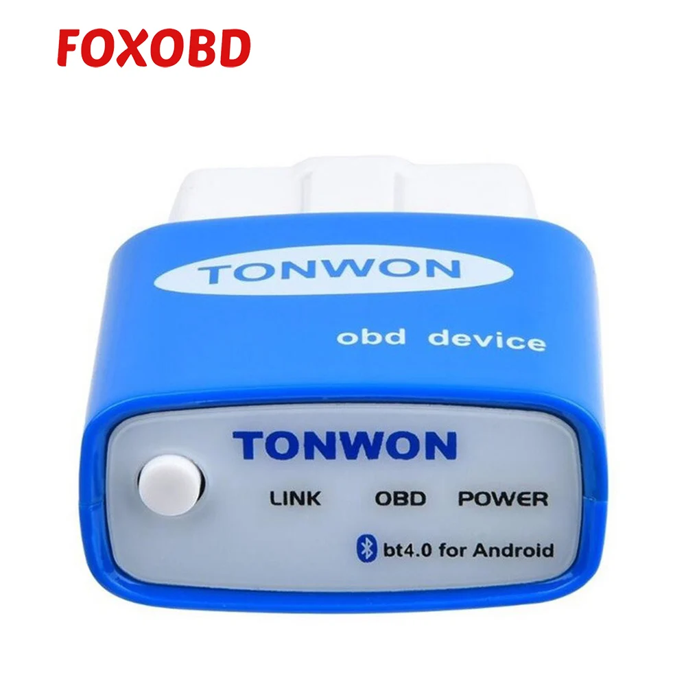 TONWON Автомобильный сканер Bluetooth/Wi Fi OBDii для устройств iOS и Android Проверка кода