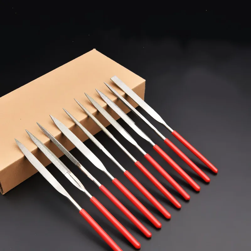 10 шт. набор игл с алмазным покрытием DIY ремесло Деревообрабатывающие инструменты