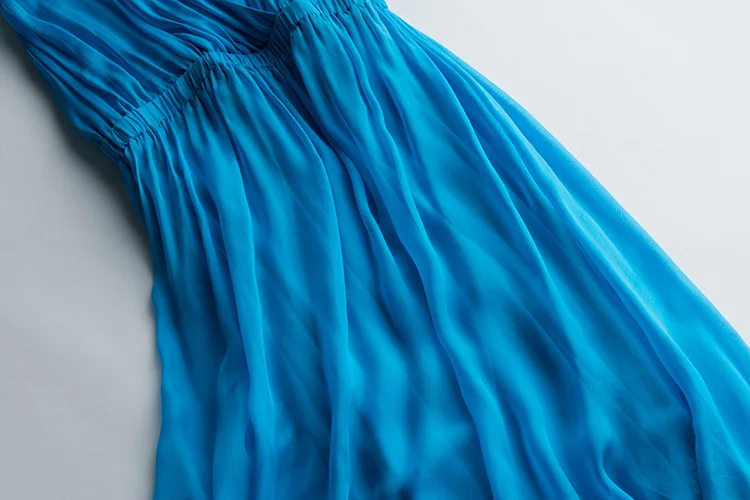 Женское платье-макси из натурального шелка длинное сексуальное платье с