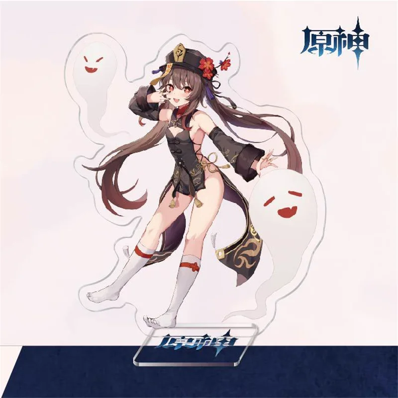 2022 Popular Anime Figure Genshin Impact Shen He Hutao Yun Jin Acrylic Stand Model Plate Desk Decor Fans Collection Prop Gifts |