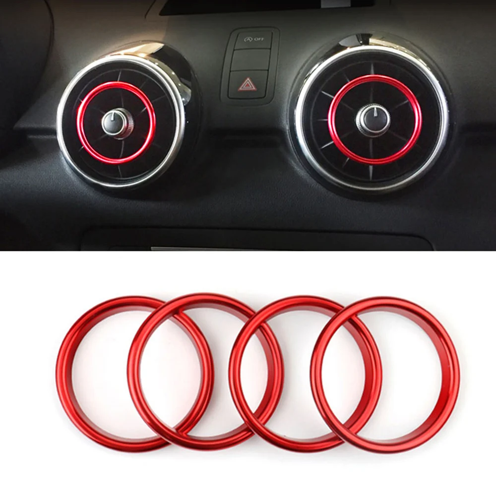 Для Audi A1 8X 2010-2018 sportback Ego автомобильный воздушный Выход Декоративное кольцо