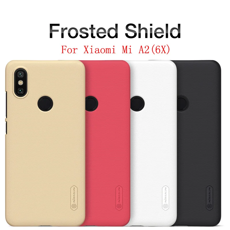 Чехол для Xiaomi mi A2 mi A1, чехол для Xiaomi mi 6X mi 5X, чехол NILLKIN, матовый щит, твердая задняя крышка для Xiaomi mi A2 mi A1 mi 6x mi 5x