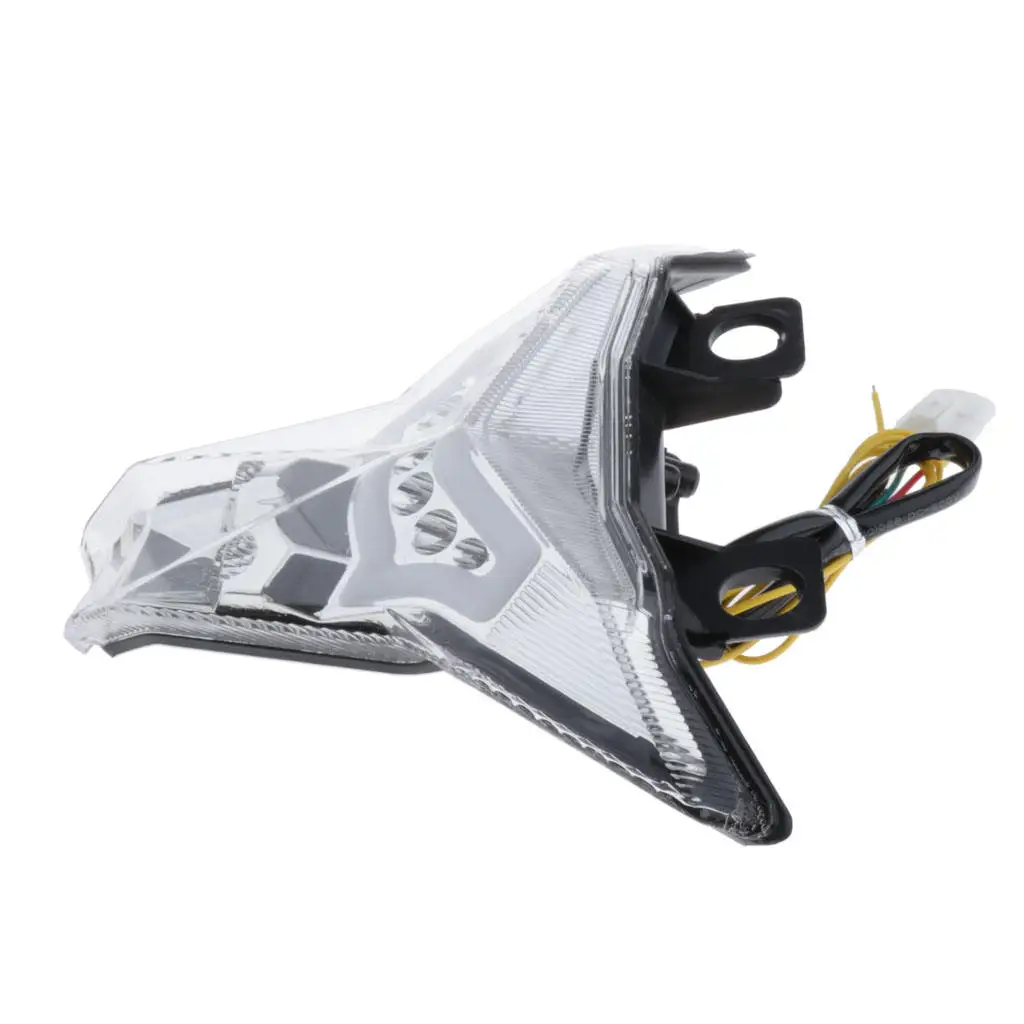 Светодиодные задние фонари для мотоциклов тормозные указатели поворота лампа