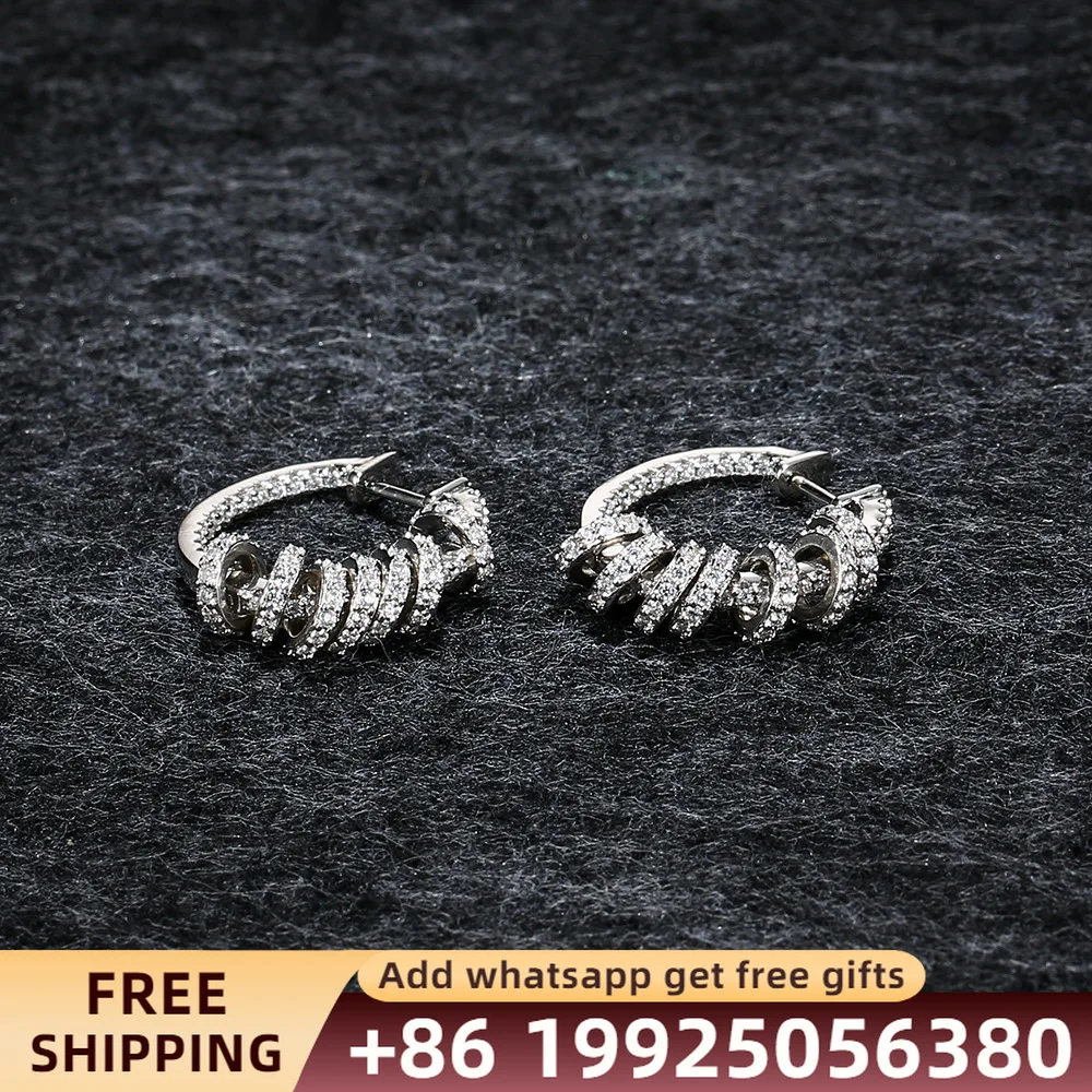 

Женские серьги, модные ювелирные изделия, Серебро S925 пробы, ювелирные изделия в подарок паре