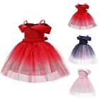 Платье принцессы с цветами для девочек, летнее платье-пачка для свадьбы, дня рождения, Детские платья для девочек, Детский костюм, дизайн для выпускного вечера для подростков