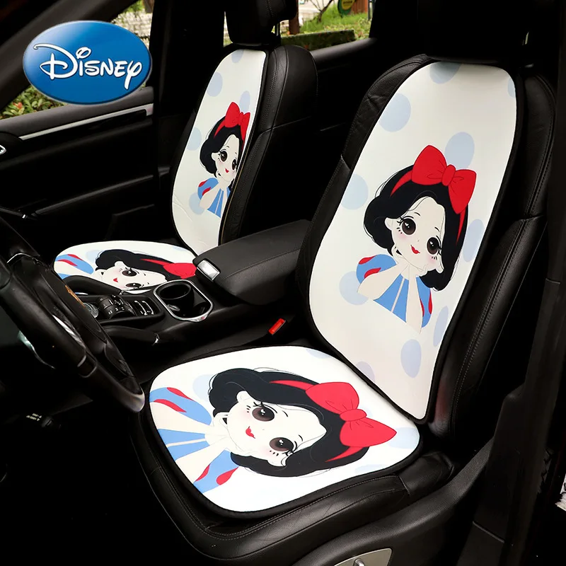 

Disney Cartoon Cute Princess Car Seat Car Ice Silk Pad Breathable Non-slip Car Mat Summer Car Mat Essential