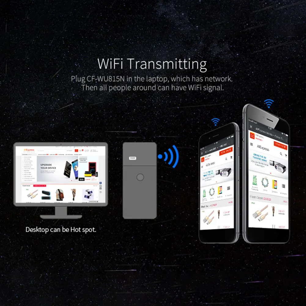 2 4 ГГц мини Wifi адаптер беспроводной привод бесплатный ноутбук USB интерфейс