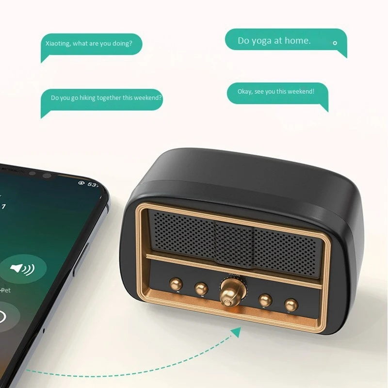 Ретро Беспроводной Bluetooth колонки на открытом воздухе аудио Портативный