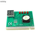 2-значный компьютер материнская плата Debug Post Card анализатор PCI тестер материнской платы Диагностический дисплей для настольных ПК EM88