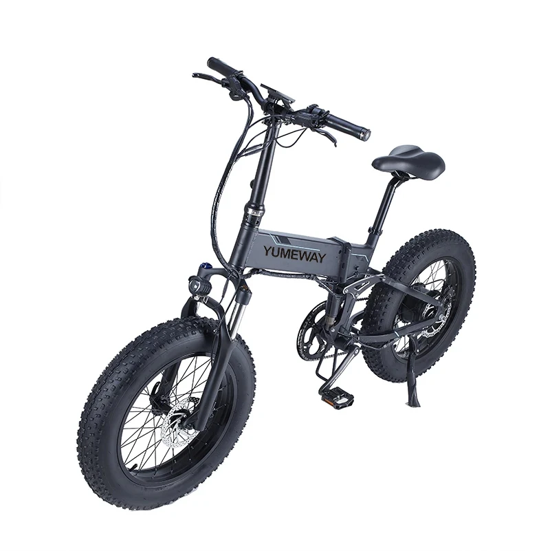 YUME 2020 48v500w 48V11.6ah Ebike складной электрический велосипед более 100 миль с подзарядкой и