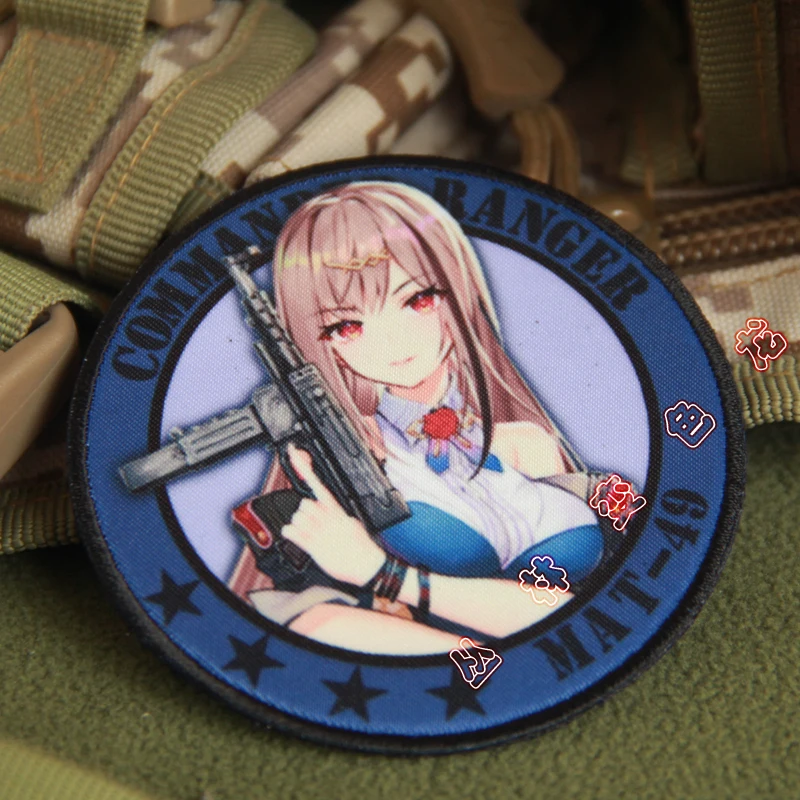 Девичья нашивка Frontline Game Griffon Сексуальная Красивая повязка для девочек Значок