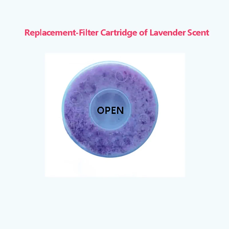 Lavender cartridge VEHHE витамин C фильтрующий картридж спа Анион насадка для душа уход за кожей лимон/Лаванда ароматизатор уход за кожей ручной духи Showerhead - Цвет: Lavender cartridge