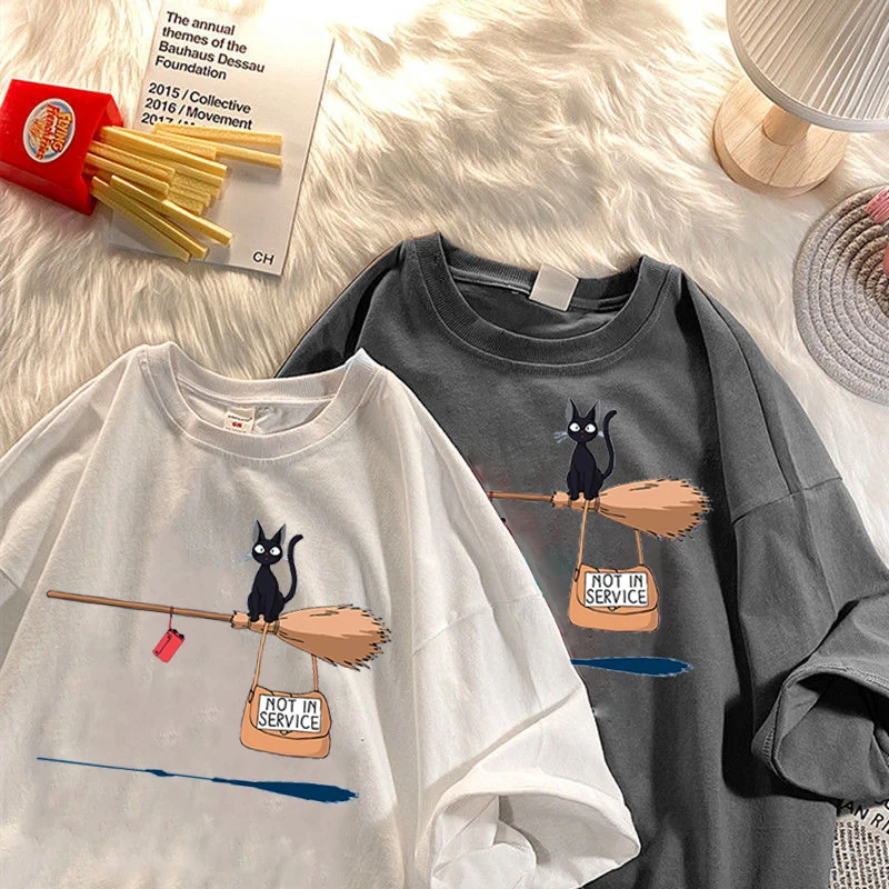 

Ретро-футболка с круглым вырезом, с принтом