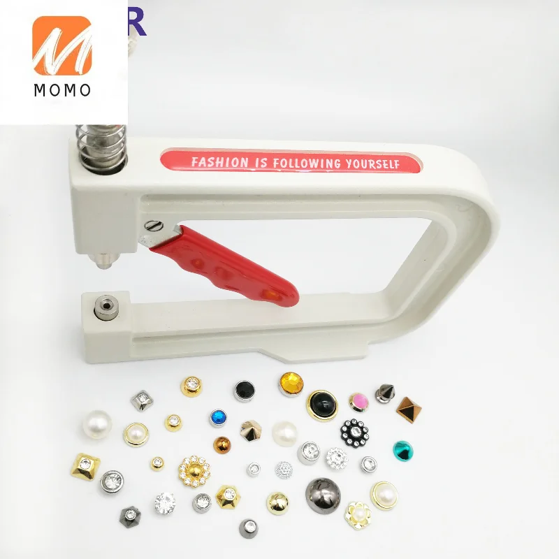 

Light hand press 4Mm-12Mm beads fix manual pearl fixing setting machine pearl attaching tool