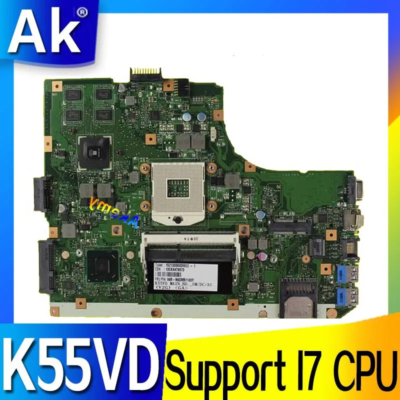AK K55VD     For Asus K55VD K55A A55VD F55VD K55V K55       I7