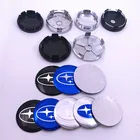 4 шт. 56 мм 60 65 мм 68 мм новые автомобильные брелки с логотипом для центра колеса Кепки обода знак Чехлы наклейка Установите украшение эмблема Стикеры укладки S-BR