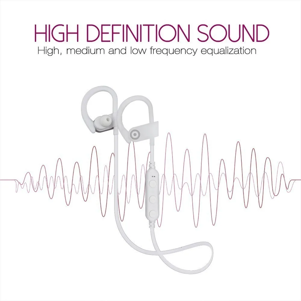 Беспроводные Bluetooth наушники CHYI Hi Fi стереонаушники Спортивная игровая гарнитура с