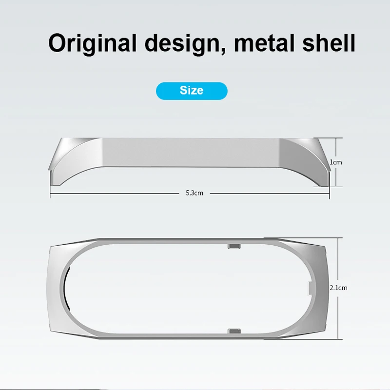 

Metal Strap For Xiaomi Mi Band 5 Wrist Band Bracelet Screwless Stainless Steel Replacement Buckle Miband For Mi Band 5 Wristband