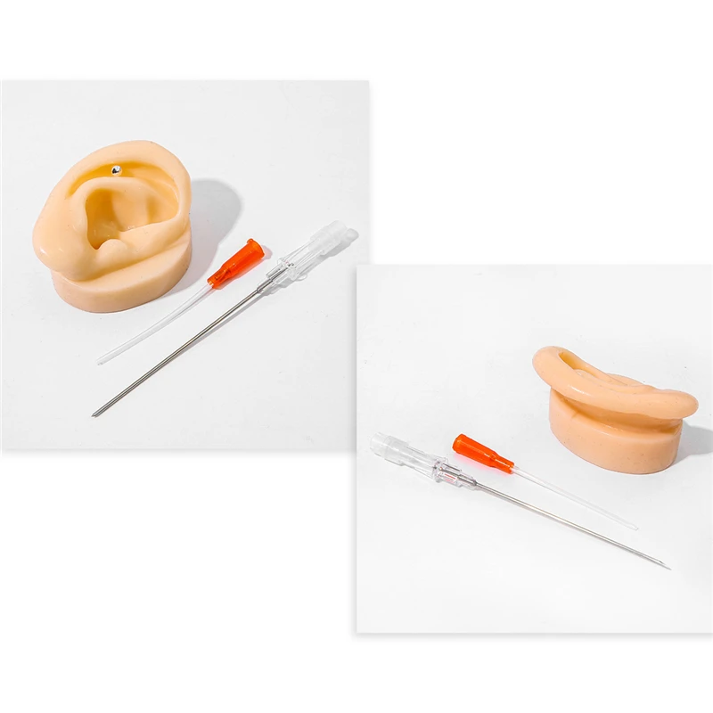 Хирургические стальные стерилизованные иглы для пирсинга IV катетера с