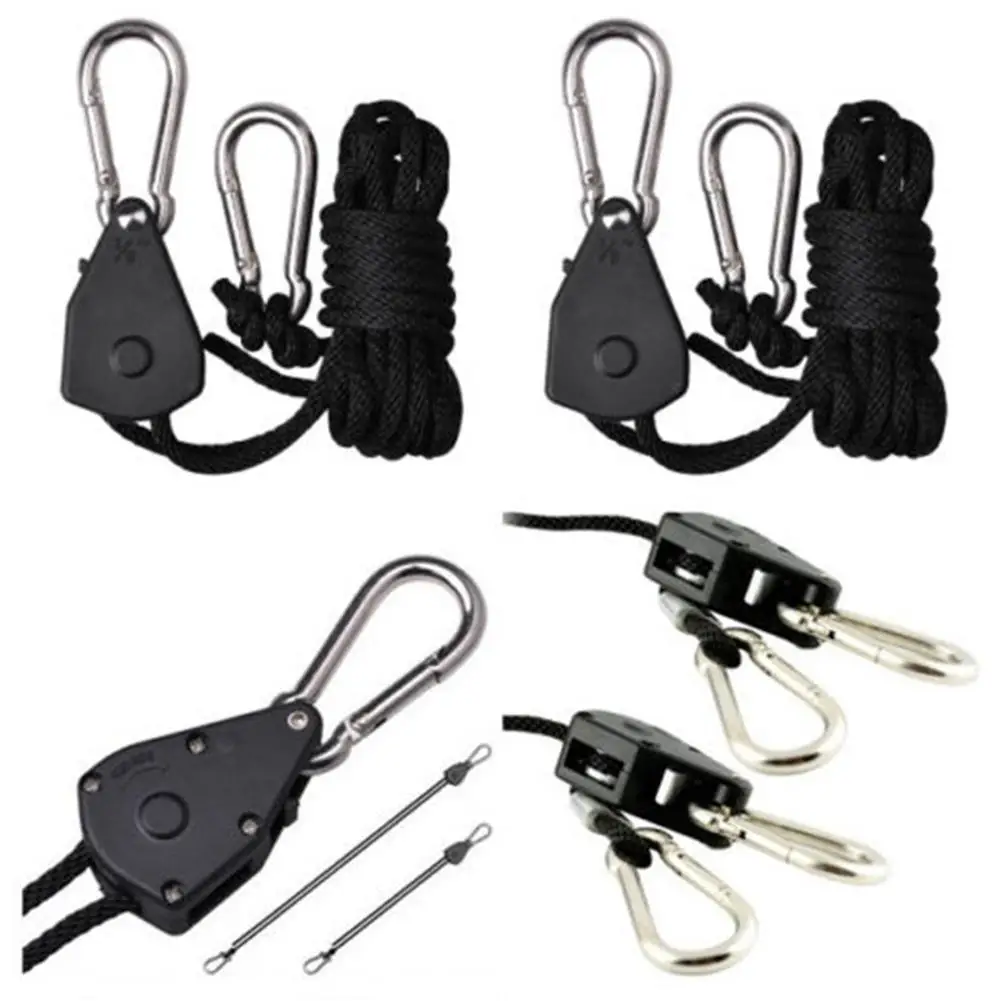 2 шт. регулируемый сверхпрочный подвесной светильник с храповым механизмом | Дом