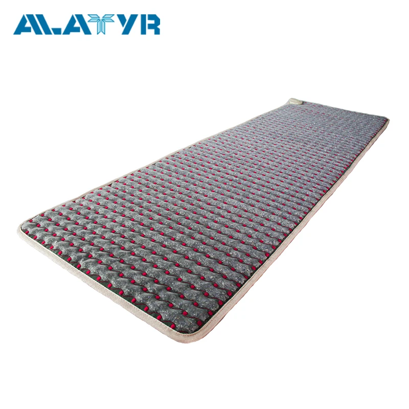 Аметист супер тонкий полный Длина Мат Дальний инфракрасный нагрев массаж Matress