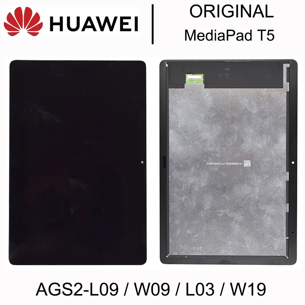 10 1 &quotдля Huawei MediaPad T5 AGS2 L09 W09 L03 W19 ЖК дисплей с сенсорной панелью сенсорным экраном