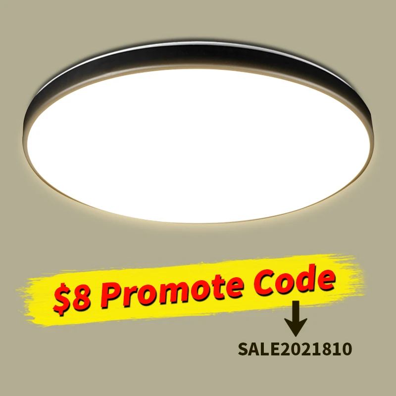 Ультратонкие светодиодные потолочные светильники для гостиной современные