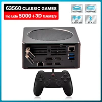 newest video game consola super console mini pc box built in 63000 retro game for ps3ps2ps1dcpsphddp dual output