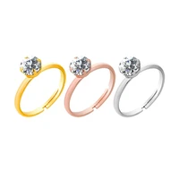 10pcslot 3 colors adjustable engagement rings for wedding bridal shower games engagement party favor table decorations