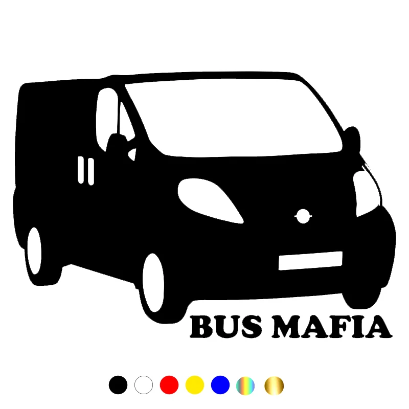 CS-1337#22*15см наклейки на авто Bus Mafia v2 водонепроницаемые машину наклейка для