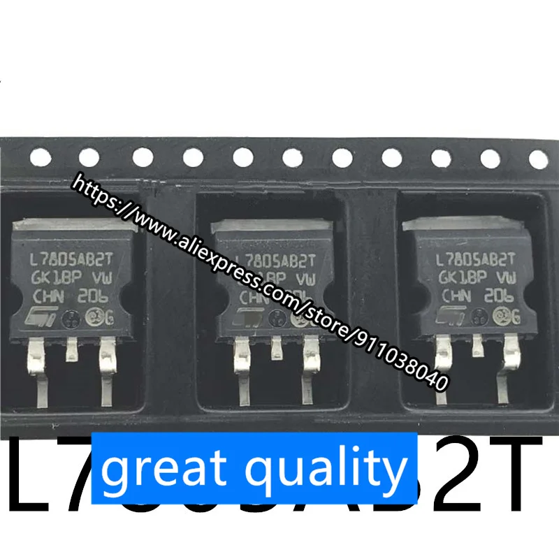

Оригинал 100% новый L7805AB2T L7805ABD2T L7805 D2PAK 10 шт./лот