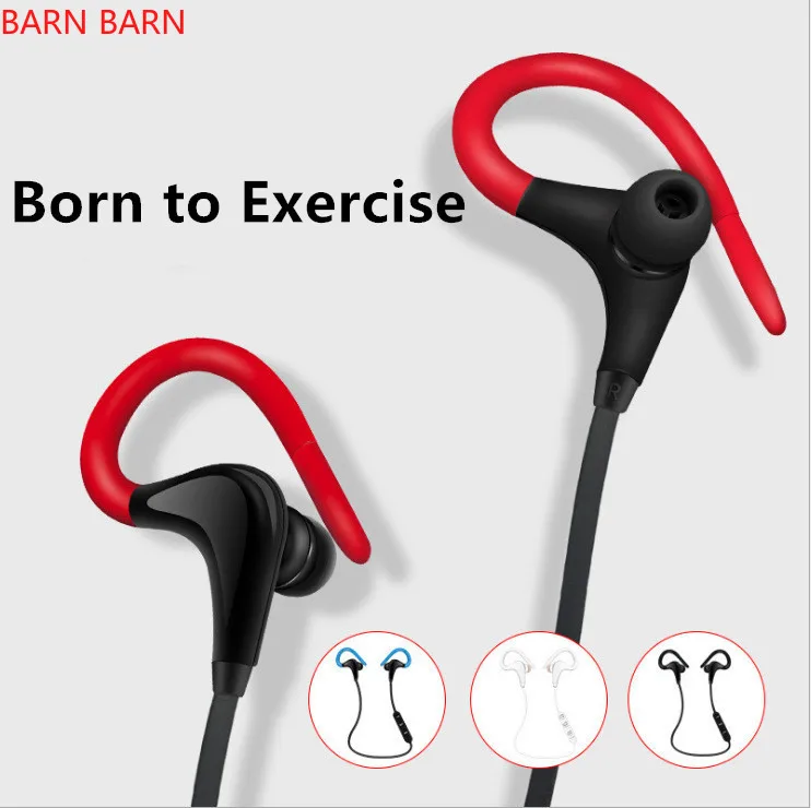 Беспроводные наушники для бега фитнеса Bluetooth гарнитура Xiao Mi Iphone Samsung|Наушники и