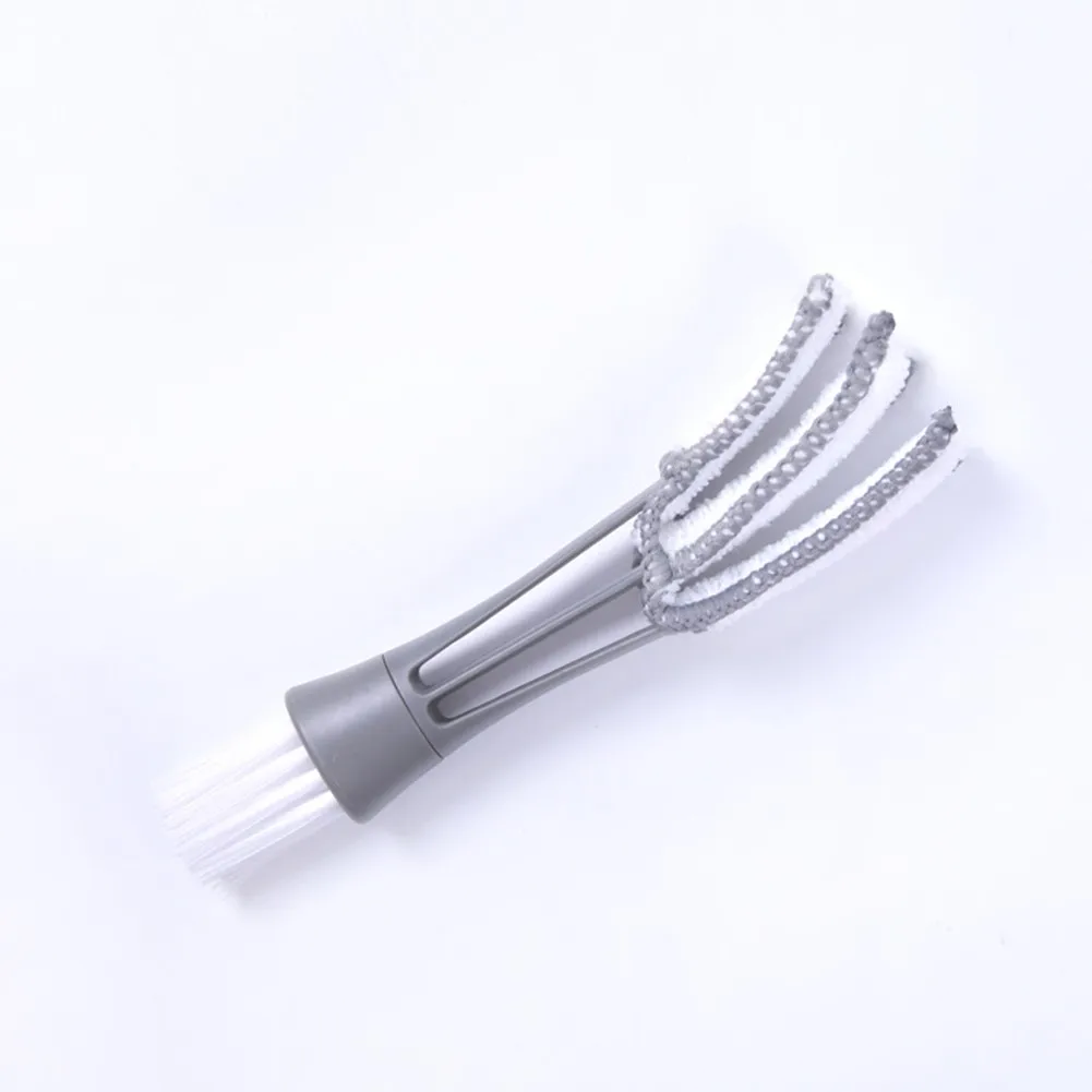 Microfiber Brush PE PP Red & White Ventilation Accessories White & Green