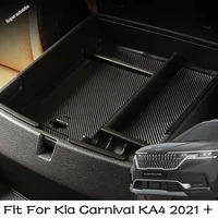 lapetus armrest center storage box container glove organizer case for kia carnival ka4 2021 2022 interior tidying accessories