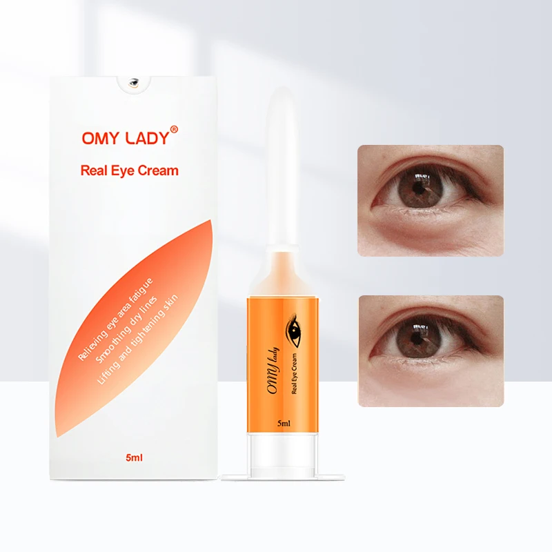 

OMY LADY Instant Remove Eye Bags Cream Anti Puffiness Gel Dark Circles Delays Aging Fades wrinkles Firming Brighten Skin Unisex
