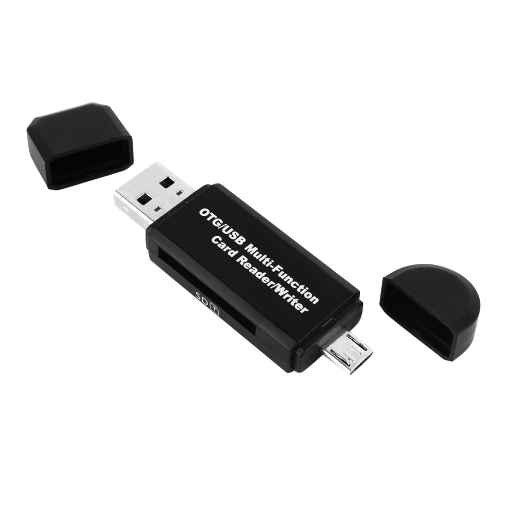 Новинка 2020 устройство для чтения SD карт Micro USB OTG на 2 0 многофункциональный адаптер