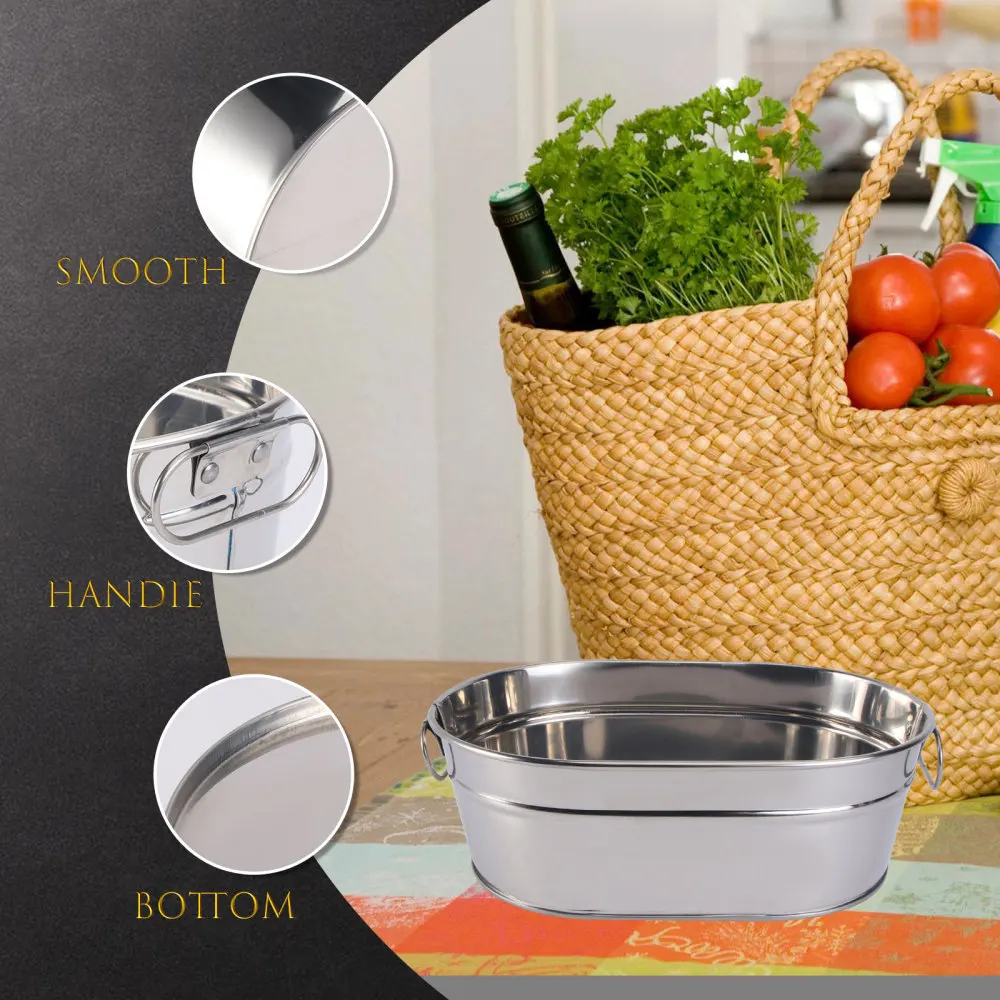 

1PC Creative Restaurant Hotel Tableware Stainless Steel Seafood (Silver)