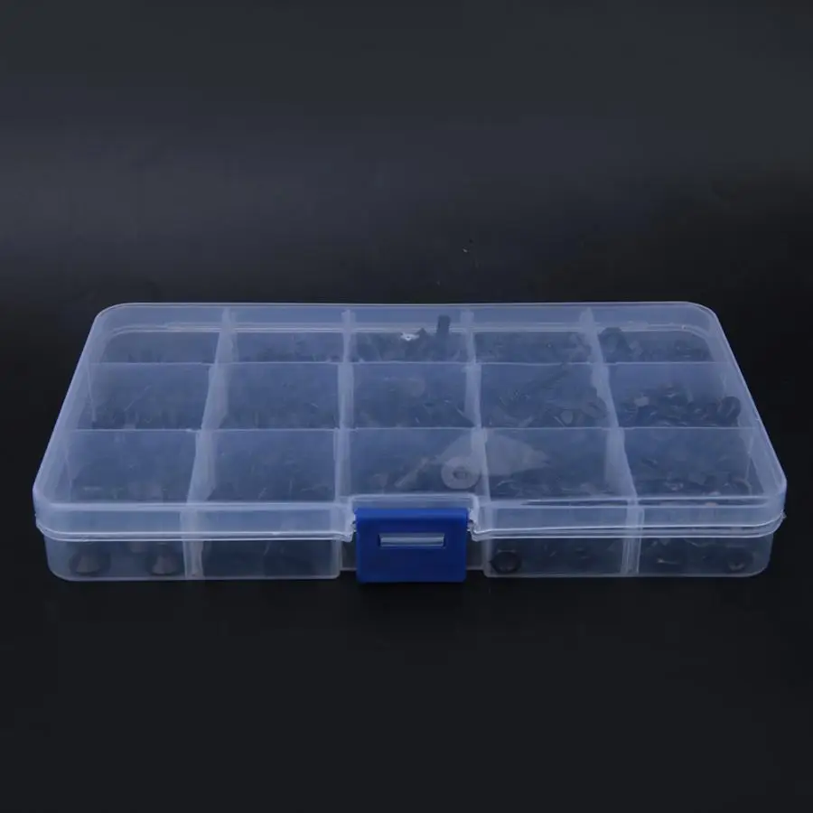 460 шт. винты с шестигранной головкой черные плоские головки из углеродистой стали