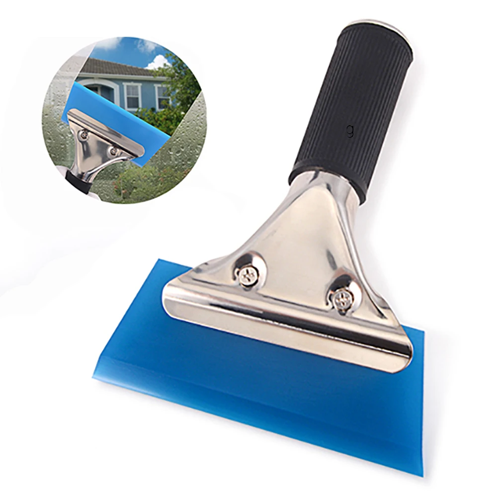 Автомобильная щетка для чистки инструментов FOSHIO резиновый скребок