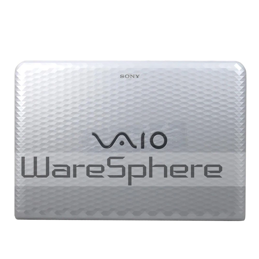 Back Cover White Для sony Vaio VPCEG ЖК задняя крышка чехол 60.4m814.014/передняя рамка синий 14 дюймов - Цвет: Back Cover White