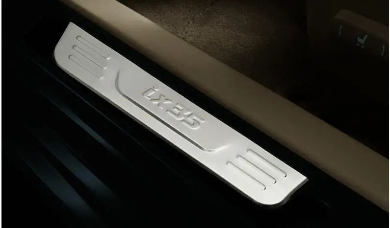 Бесплатная доставка нержавеющая сталь Накладка на порог автостайлинг