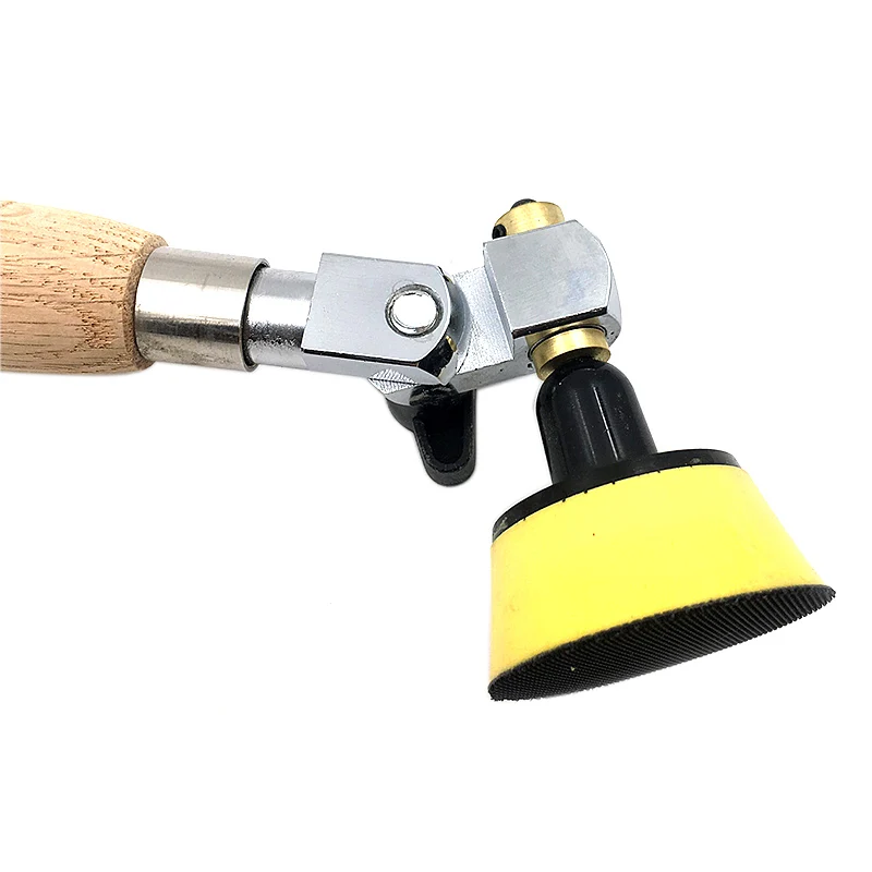 Вращающаяся деревянная чаша шлифовальный инструмент с шлифовальным диском для