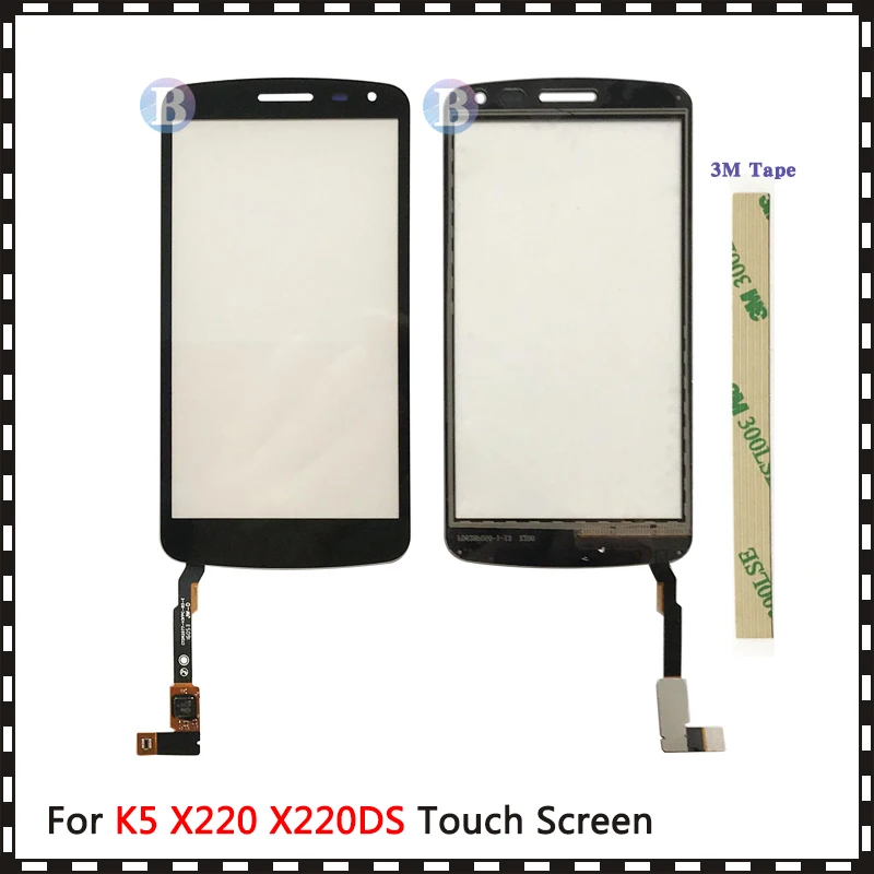 Сменный сенсорный экран 5 0 дюйма для LG K5 X220 X220DS датчик дигитайзера внешняя