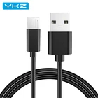 USB-кабели YKZ мобильный телефон для iPhone, кабель для быстрой зарядки 2,4 А для iPhone, зарядное устройство, шнур для синхронизации данных для кабеля micro USB Type C