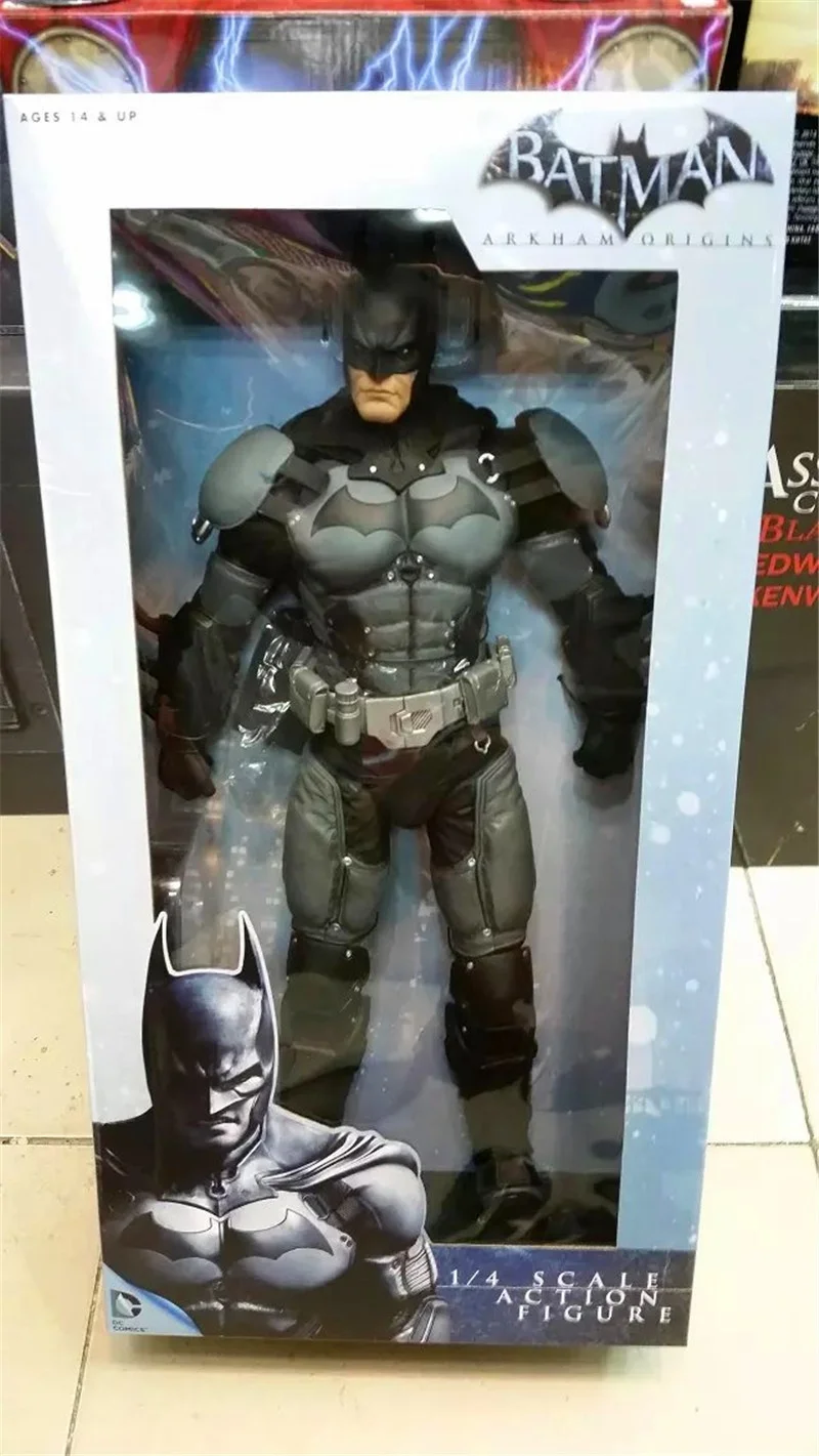 Фигурка NECA в масштабе 1/4 18 дюймов Бэтмен Аркхэм город экшн-фигурка 50 см | Игрушки и