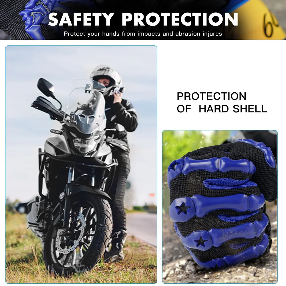 Мотоцикл Перчатки жесткая защита пальцев Luva Motoqueiro Guantes Luvas de мото дышащие летние