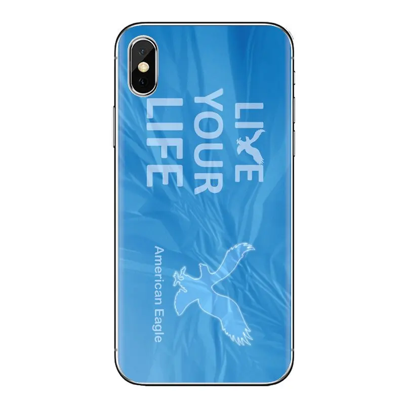 Для LG Spirit Motorola Moto X4 E4 E5 G5 G5S G6 Z Z2 Z3 G2 G3 C Play Plus мини american eagle outfitters логотип с принтом из